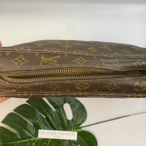 Louis Vuitton Trousse Toiletry 28 Travel Pouch Cosmetic Bag Clutch Vintage - Picture 2 of 14